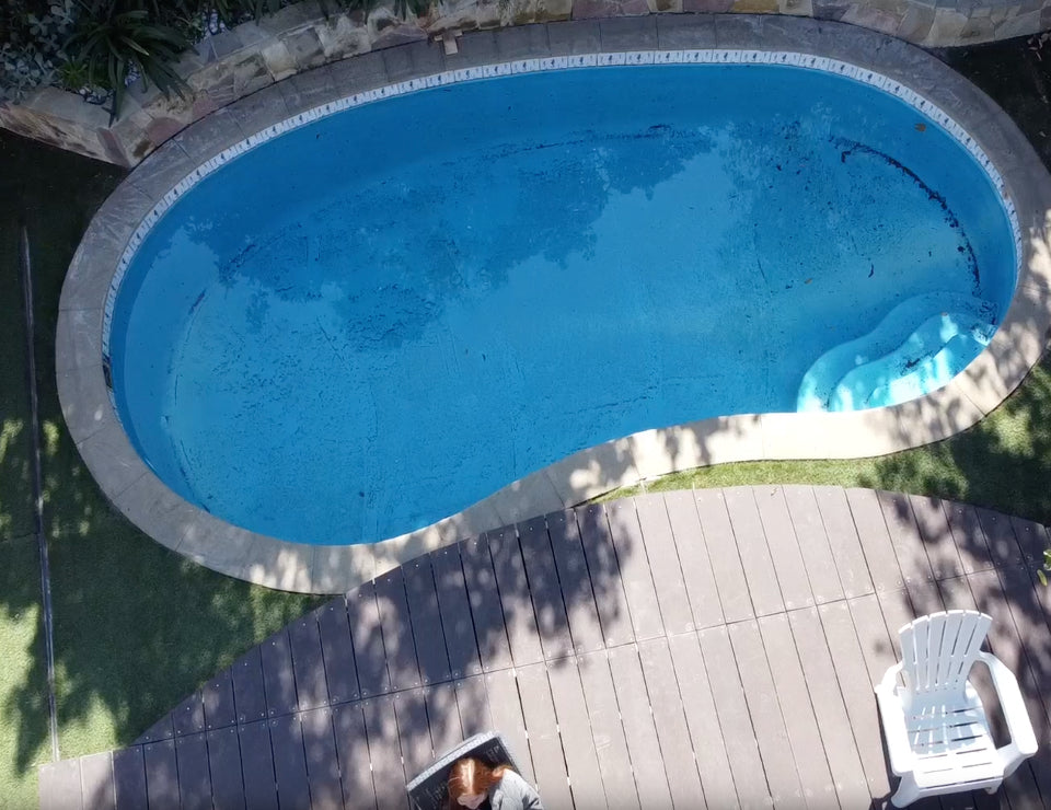 Deck cubre piscinas