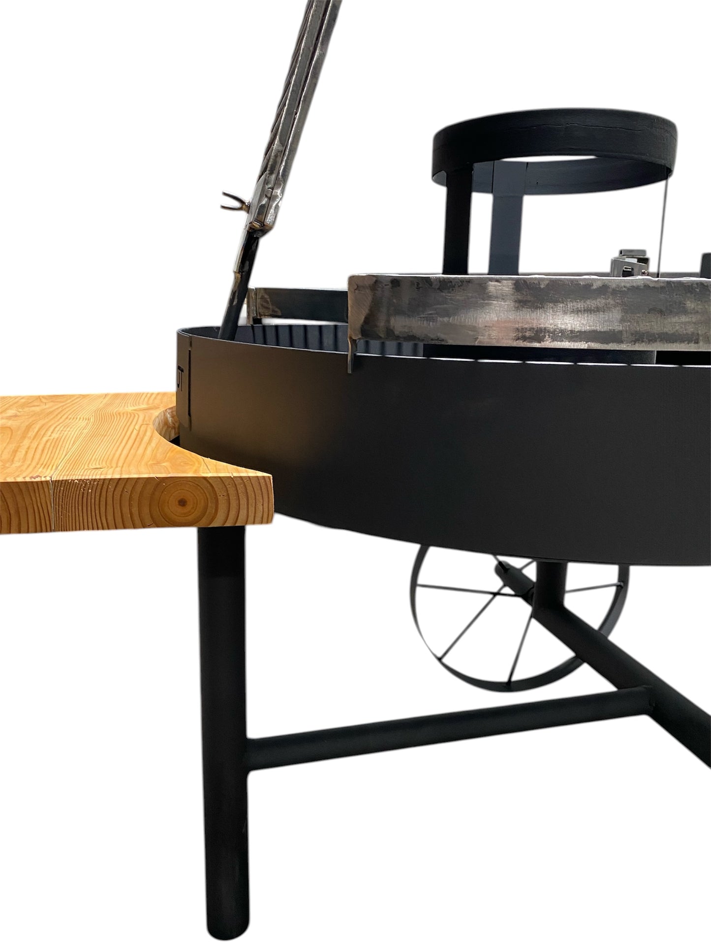 Parrilla Multifuncional Premium – Carbón o Leña (95 cm)