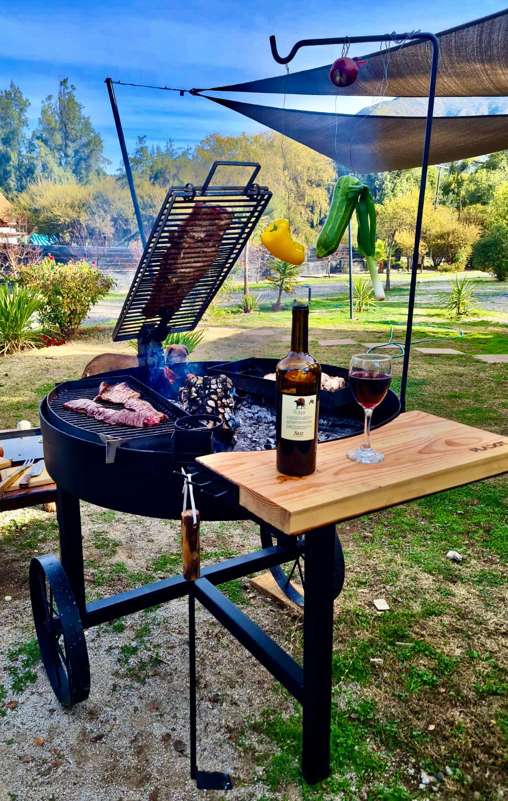 Parrilla multifuncional